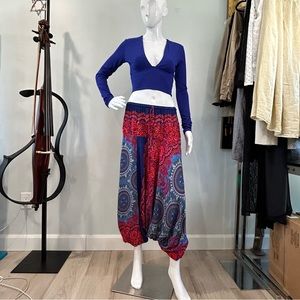 Colourful Balloon Harem Pants